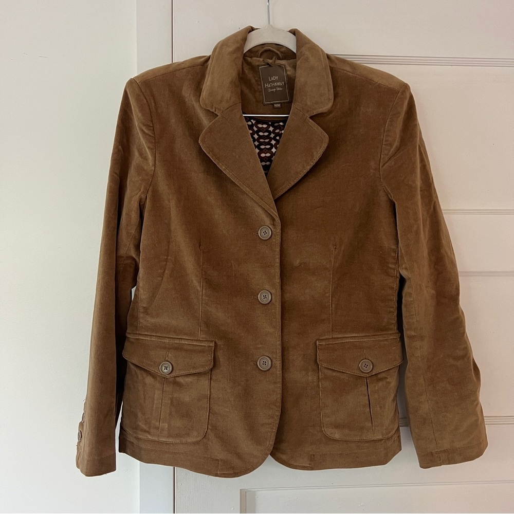 Corduroy brown jacket